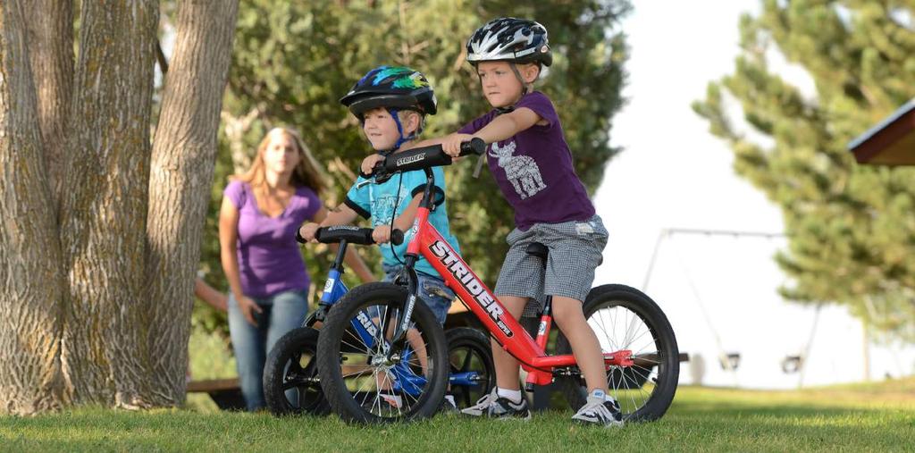 Strider is excited to provide orgainzations like yours with helpful tools to encourage kids to ride!