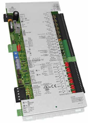 Controls STANDALONE CONTROLLER The unit controller is a general use controller that can be easily customized to meet various sequence of operation needs.