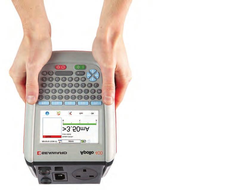 The ability to customise a number of settings, and a large memory to store up to 10,000 appliance records, makes the Apollo 500 a versatile and dependable tool for high volume PAT testing.