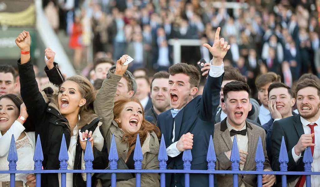 than any other major racing nation, averaged over 9,000 attendees. This was aided by the best attended festival, Galway, comprising mixed cards.