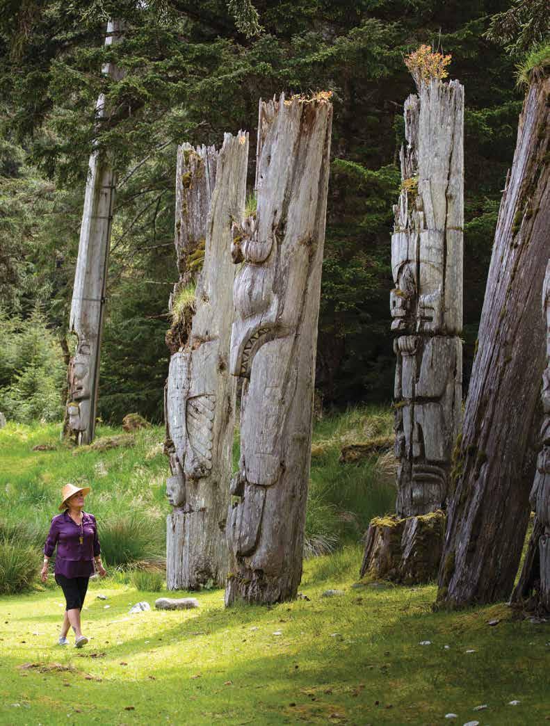 We feel so privileged to be able to offer our guests the opportunity to visit Haida Gwaii, and interact with this community of first generation