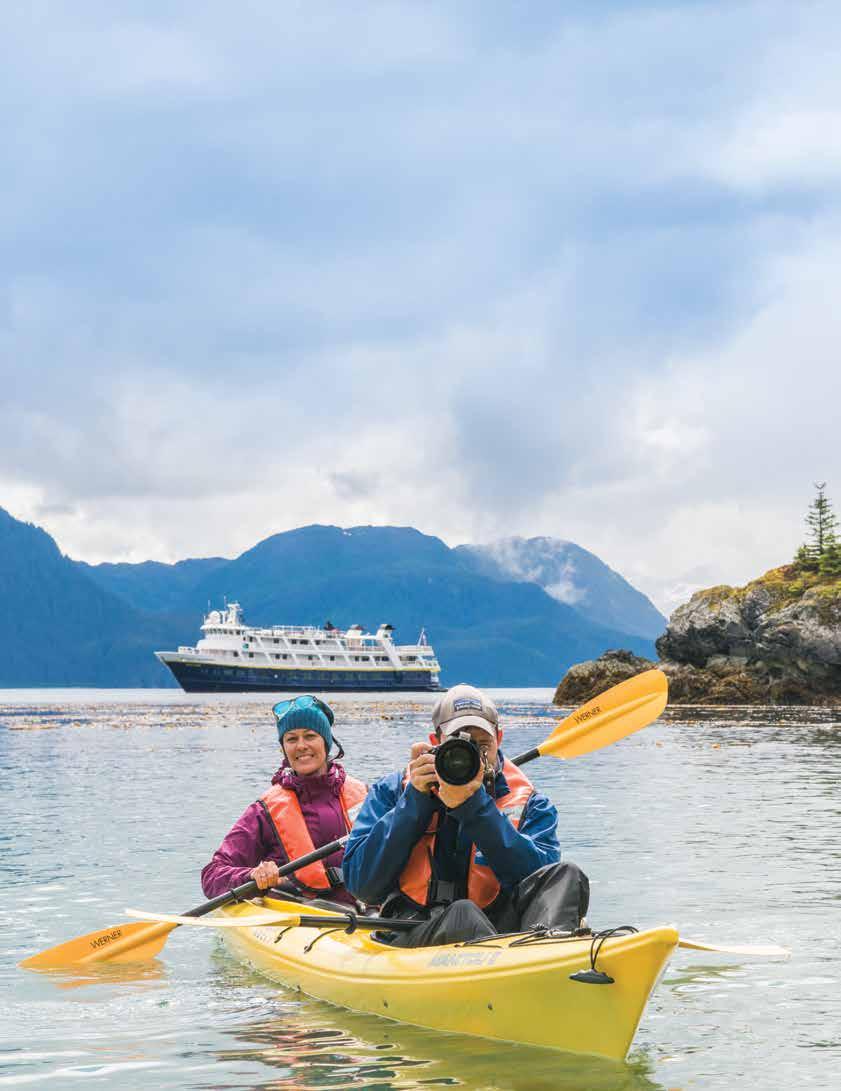 NEW BIG PICTURE ALASKA 11 DAYS/10 NIGHTS ABOARD NATIONAL GEOGRAPHIC SEA BIRD PRICES FROM: $8,990 to $15,740 (See page 43 for complete prices.