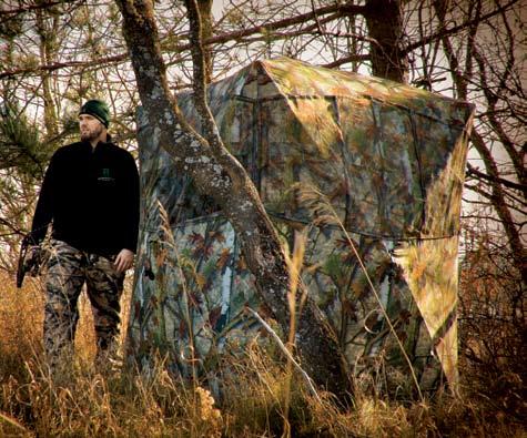 NEW With Barronett Blinds exclusive BloodTrail Camouflage, you ll add a new level of anticipation and deception to your hunting experience.