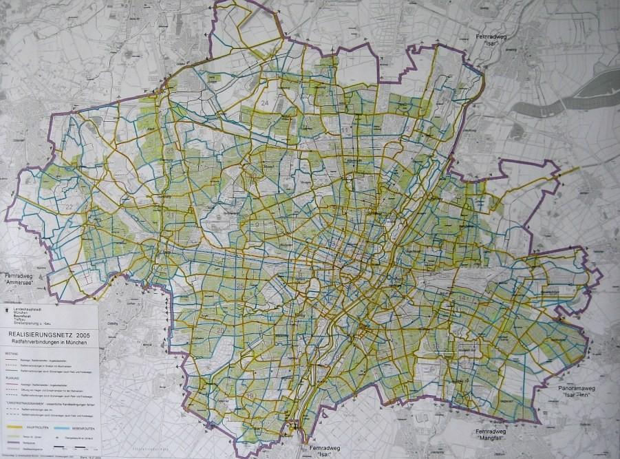 Realisation of the Bicycle Network The bicycle network
