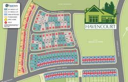 Status: 33% Constructed (0% Occupied) Havencourt by Tartan Homes, located at the northwest quadrant of the Longfields Drive/Highbury Park Drive intersection. Consists of singlefamily homes.