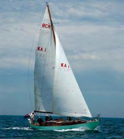 Like all actively racing classic yachts of today, to make it to the start line of CYAA races requires ongoing maintenance and the sometimes occasional major structural work.