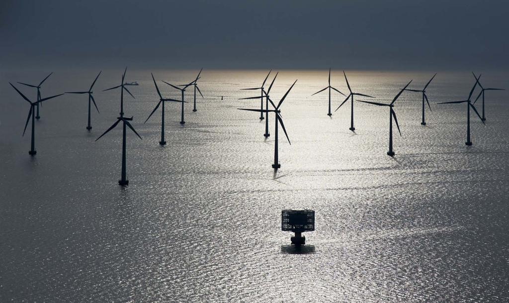 Offshore windfarm in