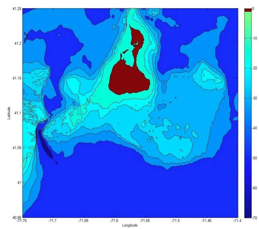 4 Results of Wave Simulations for Block Island Sites 4.