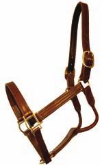 95 Stallion Shank with button stop, loop end also available Track Halter Comes With 1 1 8" Leather Standard Basic