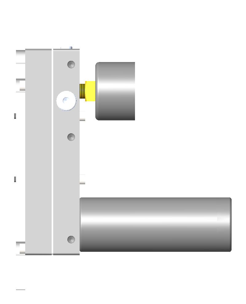 8 4 Places FP : FACE MOUNT The FP Option directly interchanges with the brand P MLD series mounting dimensions.