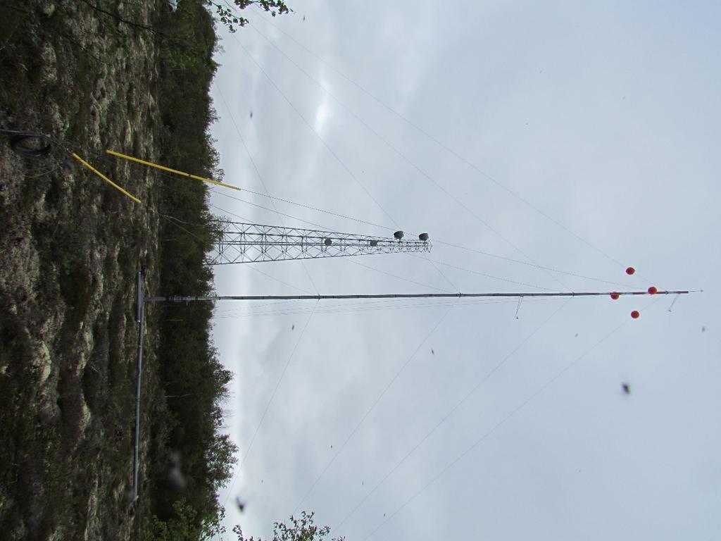 Levelock, Alaska Wind Resource Assessment Report Levelock met tower, photo by