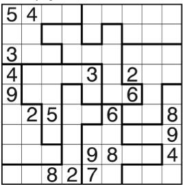 Sudoku Each row,