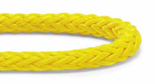 It is a high quality polyester cord that is soft and flexible with great gripping ability.