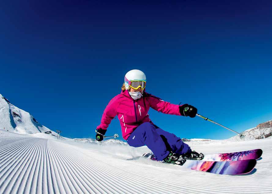 SKIING Whether you are new to the slopes or an experienced skier we have everything you need for a skiing.