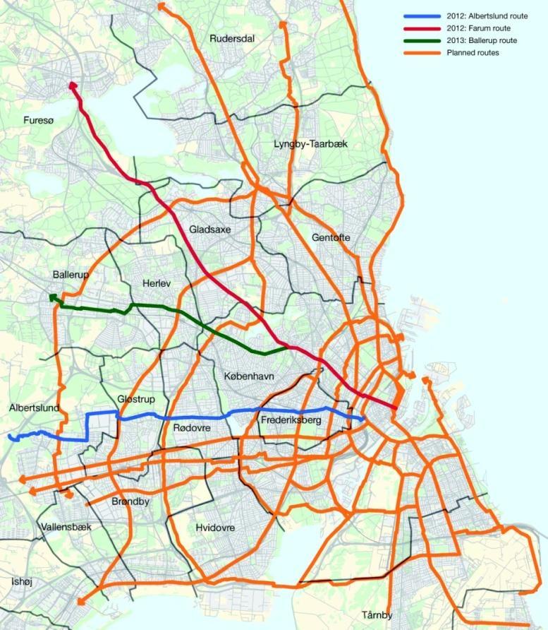 Denmark Cycle Super Highways Copenhagen Realization: First