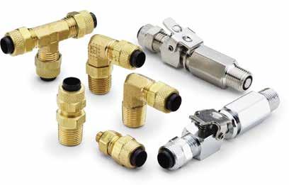 oly-tite Fittings oly-tite Fittings arker s oly-tite Fittings are compact, pre-assembled compression style fittings designed for fast assembly.