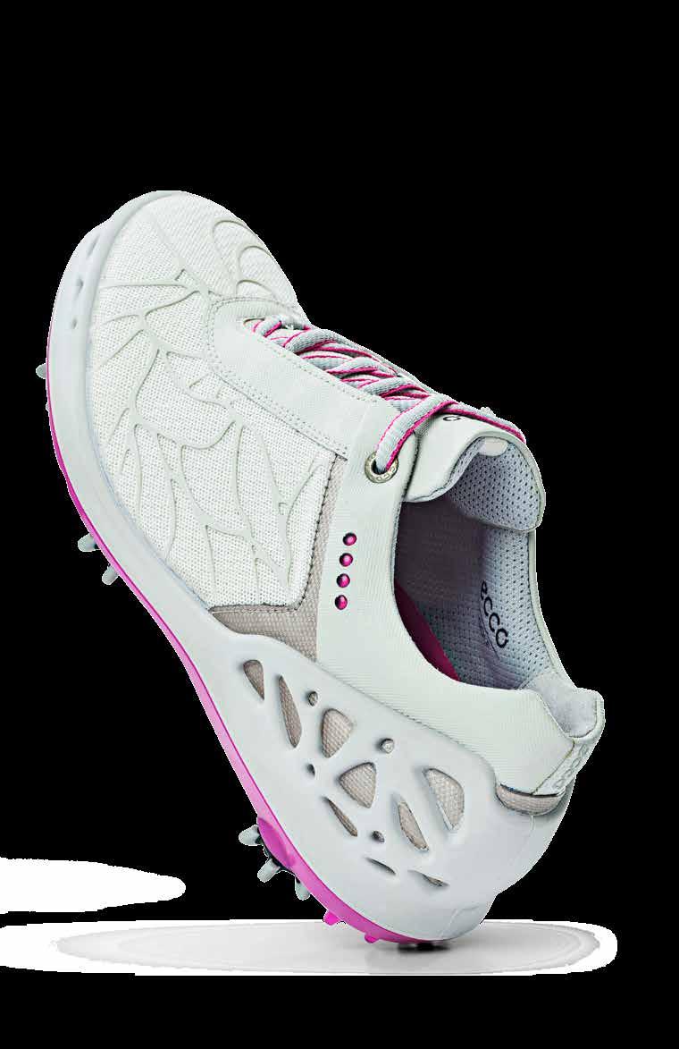 ECCO CAGE PLAY GREAT. FEEL GREATER. Don't let the name mislead you: the ECCO CAGE was built to release your power on the course.