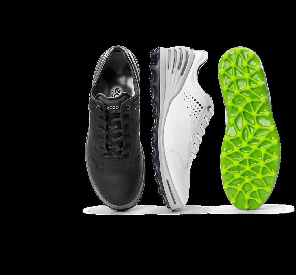 ECCO CAGE PRO MASTERFUL PERFORMANCE, FROM TEE TO GREEN. When top performance is a must, the ECCO CAGE PRO will set your game free.