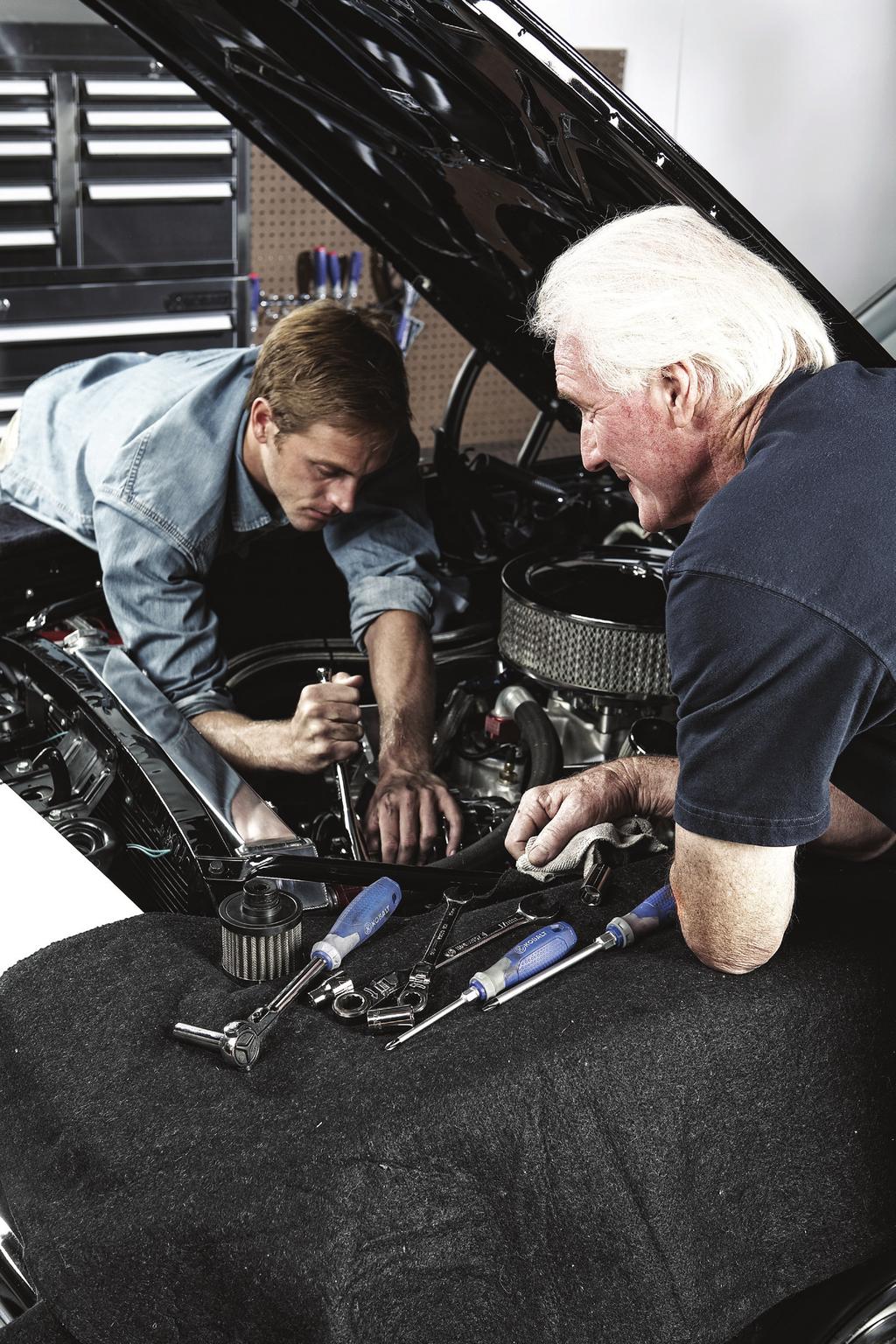 STANDS UP TO A LIFETIME OF TUNE-UPS. When you reach into your toolbox, you want a tool you can rely on. That tool is Kobalt the tool you can count on project after project.