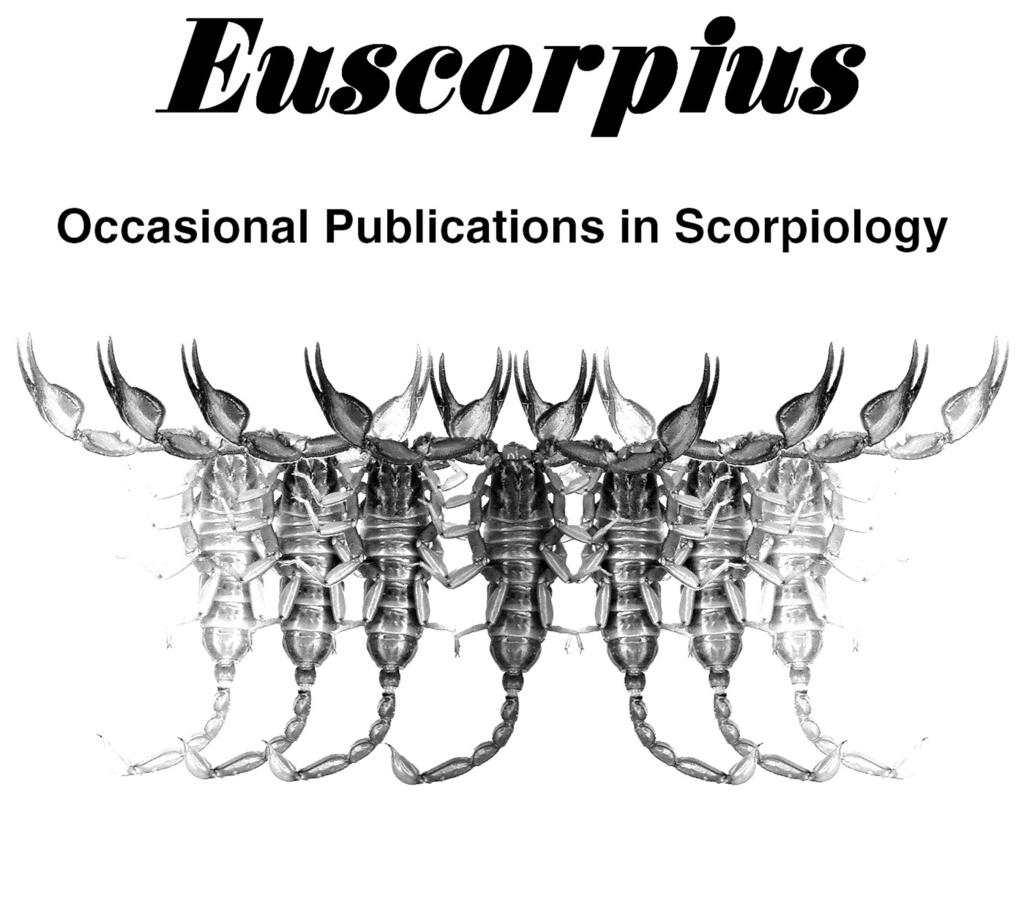 A New Species of Euscorpius Thorell, 1876 from the Western