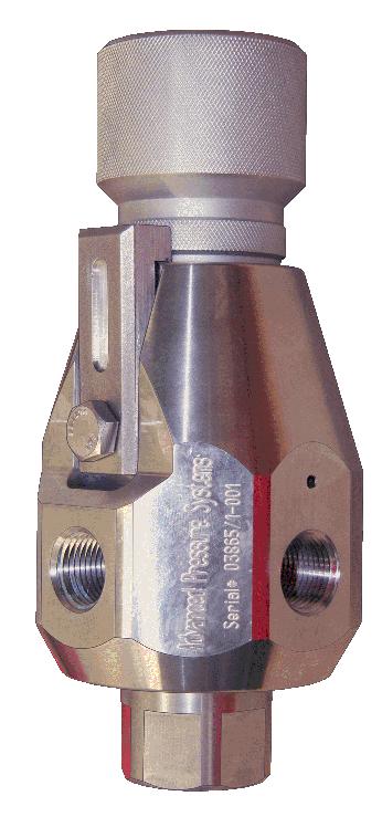 A Pressure Regulating Valve (PRV) is used on both diesel and electric pumping units to divert a portion of the flow to a low pressure outlet.