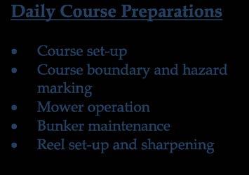 Core Competencies Daily Course Preparations