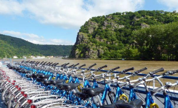 Rhine-Neckar: bike & boat TOUR DESCRIPTION The Rhine and Neckar river cruise You will have the chance to enjoy the beautiful part of the Rhine between Koblenz and Boppard from the sundeck.