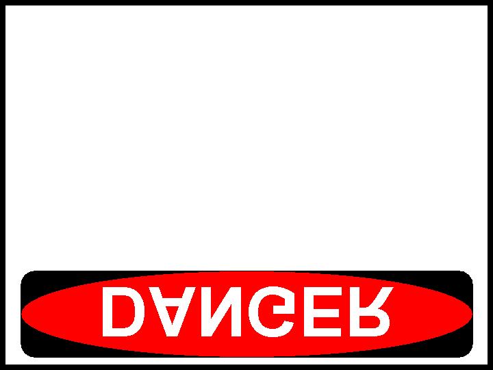 5.2.1.2 Standard color of the background shall be white. The panel shall be boxed in black, with a white border surrounding a red oval, with the word Danger in white. 5.2.2 Caution Signs 5.2.2.1 Caution signs shall be used only to warn against potential hazards or caution against unsafe practices.