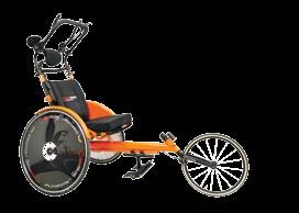 Joint racing wheelchair The Team Twin Edition is an enhanced version of the Wolturnus Amasis racing wheelchair that has been used at the Paralympic Games.