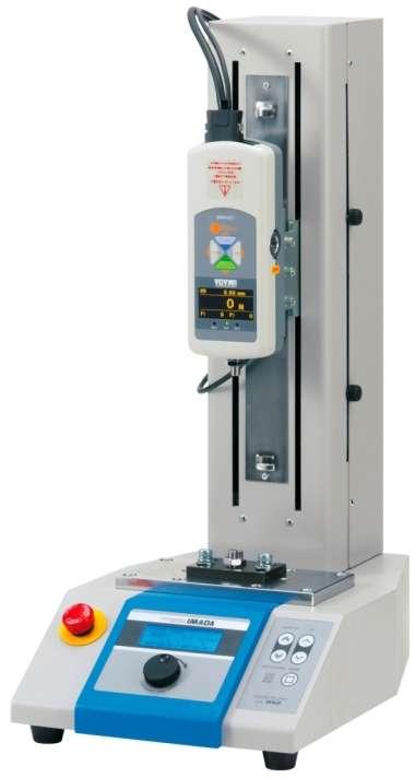 With a force gauge and attachments, compression/tensile/peeling tests are possible up to 1000N/2500N. It provides consistent testing speed and direction, offering highly accurate test results.