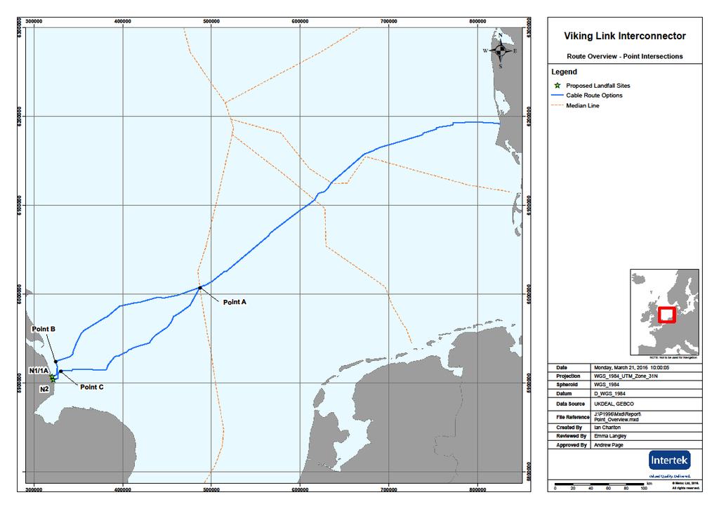 1) Viking Link Project The Viking Link project is a proposal to build a high voltage direct current (HVDC) electricity interconnector between the Lincolnshire Coast in the UK and Southern Jutland in