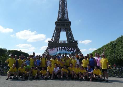 UNITED KINGDOM & FRANCE London to Paris Cycle This is an Open Challenge itinerary; you can take part on the dates shown and raise money for a charity of your choice.