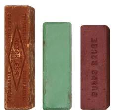Green) Products for use on Brass Begin with 78234 (Brown), followed by 78235 (Mint Green), finish with 78236 (Red Rouge)