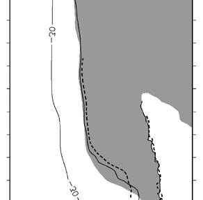 Fig 6 shows the shoreline development at Donkey Bay between 1958 and 2002.