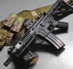 The LWRCI PSD rifle is outfitted with our patent-pending ARM-R rail system, featuring a removable top platform and return-to-zero reinstallation with no tools required.