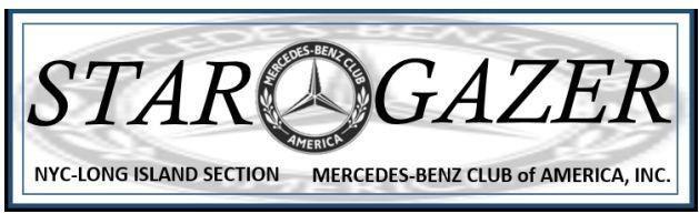 Great Marques Issue www.mbca-nyc-long-island.org Volume 66 Issue 4 Annual Great Marques 2017 Event info. Prepare for Great Marques- Long Island 2017.