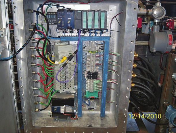 INSTALLING DRILLER REMOTE Powering Up PLC 1) Power to your remote control panel is supplied via the CPC custom umbilical, and is connected to