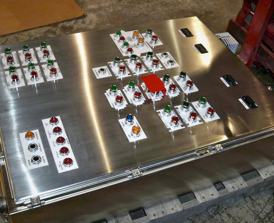 UNDERSTANDING KEY COMPONENTS ON A BOP ACCUMULATOR SYSTEM Accumulator Remote Control Panel (Pushbutton Remote Panel) The pushbutton control panels are provide for operation of blowout preventer