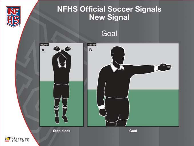 NFHS Assistant Referee Signals Page: 104