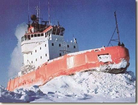 The Gulf Canada fleet consisted on two icebreakers (Terry Fox and Kalvik) and two supply icebreakers (Ikaluk and Miskaroo), see Figure 1.