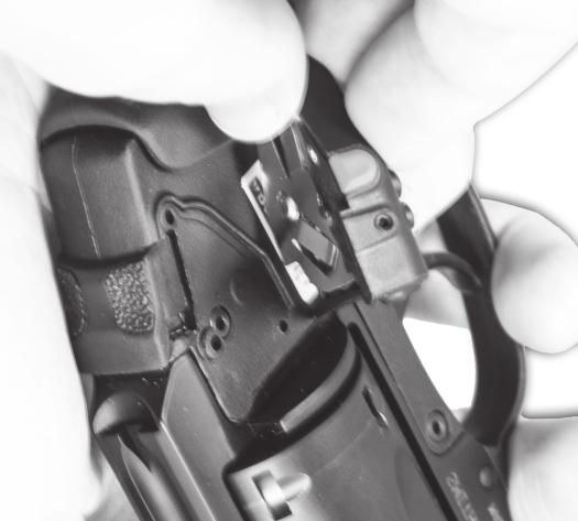The Crimson Trace Laser must be removed from the firearm before inspecting, cleaning, replacing batteries, or performing other maintenance functions.