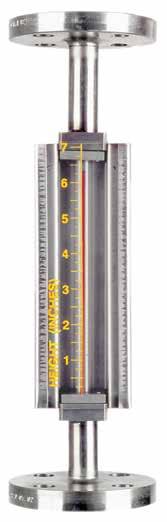 Three sides of the gauge are protected with a metal frame, while the face of the gauge is protected with an impact resistant polycarbonate shield.
