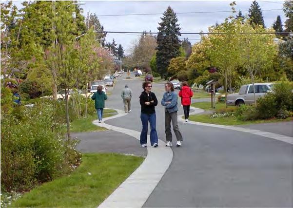 Neighborhood Greenway Design Elements Neighborhood Greenways incorporate all the