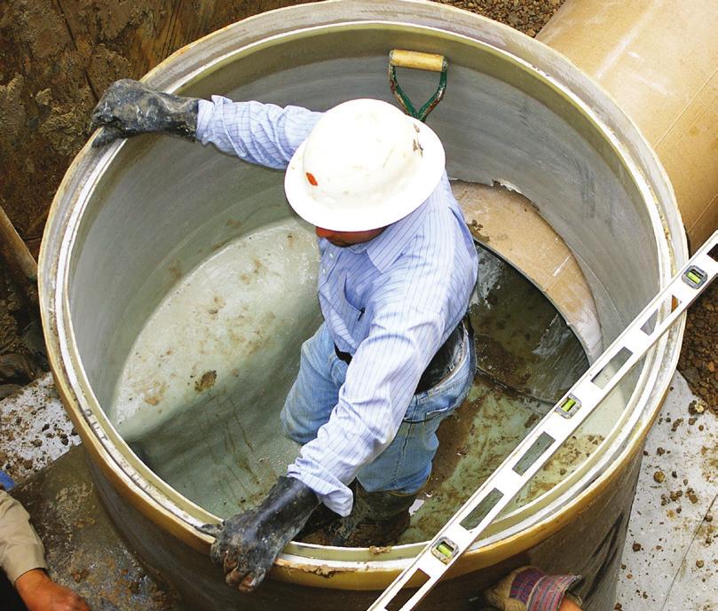 STRUCTURALLY SOUND EXCEEDS H-20 LOAD RATING Manhole failures mean that fluids can enter or exit a system. If the manhole leaks out into a body of water the environmental liability can be catastrophic.
