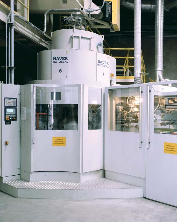 HAVER ROTOSEAL packing plant HAVER