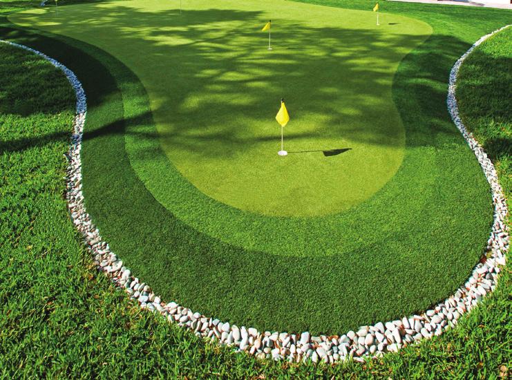 NICKLAUS DESIGN GOLF GREENS As the indisputable leader of synthetic turf installation technology and world-class golf