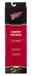 We don t just sell footbeds; we design footbeds that provide arch support and cushion for the individual shape of a person s unique foot.