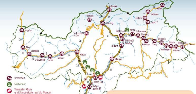Vinschgerrad becomes Südtirol