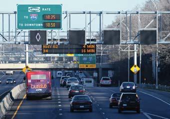 Case study: MnPass, Minnesota In 2005, nine miles of carpool lanes along Minnesota s I-394 corridor were converted into toll lanes. The Minnesota Dept.