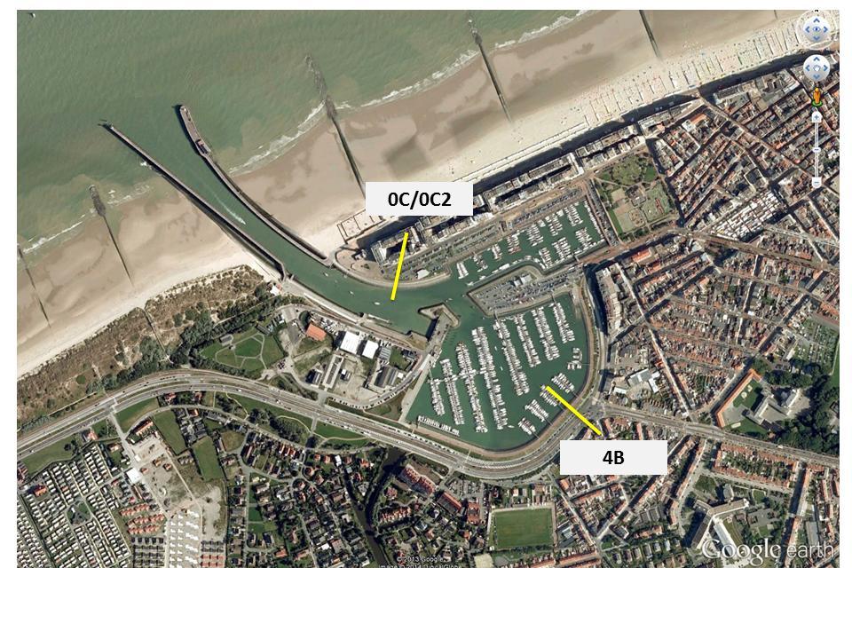 2) Wave impact on storm return walls (Zeebrugge &